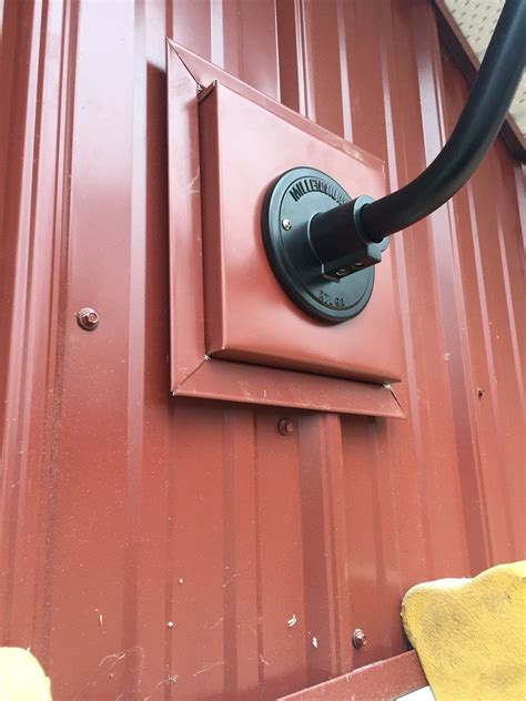 mounting electrical boxes on corrogated metal siding|corrugated metal siding.